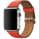 Apple MMAN2ZM/A accessorio indossabile intelligente Band Rosso Pelle 5