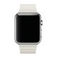 Apple MMAT2ZM/A accessorio indossabile intelligente Band Bianco Pelle 5
