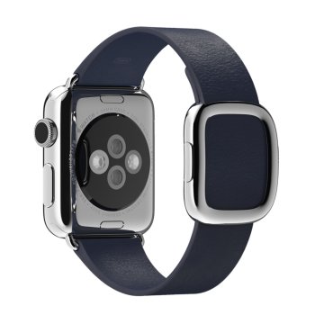 Apple MJ5D2ZM/A accessorio indossabile intelligente Band Blu Pelle