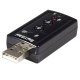 StarTech.com Scheda audio esterna adattatore audio USB Stereo Virtual 7.1 2