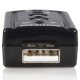 StarTech.com Scheda audio esterna adattatore audio USB Stereo Virtual 7.1 3
