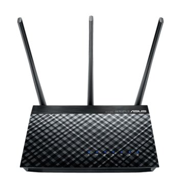 ASUS DSL-AC51 router wireless Gigabit Ethernet Dual-band (2.4 GHz/5 GHz) Nero