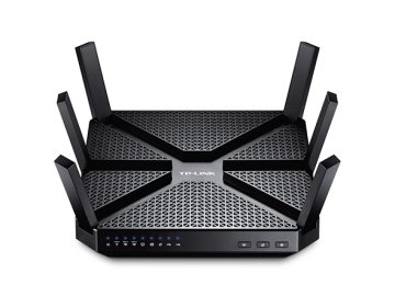 TP-Link Archer C3200 router wireless Gigabit Ethernet Banda tripla (2.4 GHz/5 GHz/5 GHz) Nero