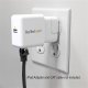 StarTech.com Router da viaggio N WiFi wireless portatile per iPad/tablet/laptop - Alimentato tramite USB con porta di ricarica 7