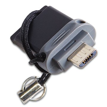 Verbatim Dual - Memoria USB da 16 GB - USB-A / Micro B - Nero