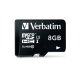 Verbatim Premium 8 GB MicroSDHC Classe 10 3