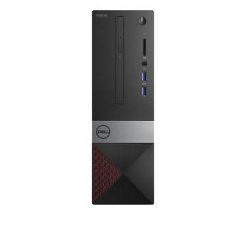 DELL Vostro 3470 Intel® Core™ i3 i3-8100 4 GB DDR4-SDRAM 1 TB HDD Windows 10 Home SFF PC Nero, Grigio, Rosso