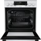 Gorenje K6351WF Cucina Elettrico Gas Nero, Bianco A 4