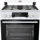 Gorenje K6351WF Cucina Elettrico Gas Nero, Bianco A 5