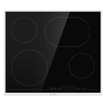 Gorenje ECT643BX Nero, Acciaio inox Da incasso Ceramica 4 Fornello(i)
