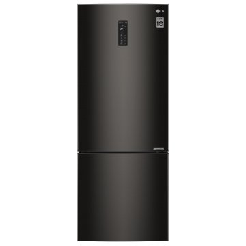 LG GBB548BLCZH frigorifero con congelatore Libera installazione 453 L Nero, Acciaio inox