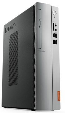 Lenovo IdeaCentre 310S AMD A9 A9-9430 8 GB DDR4-SDRAM 1 TB HDD Windows 10 Home SFF PC Acciaio inox