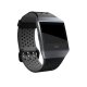 Fitbit FB-164SBBKL Band Nero Alluminio, Elastomero 4