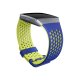 Fitbit FB-164SBBUL Band Blu, Lime Alluminio, Elastomero 2