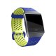 Fitbit FB-164SBBUL Band Blu, Lime Alluminio, Elastomero 4