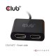 CLUB3D USB3.2 Gen1 Type A to DisplayPort™1.2 Dual Monitor 4K60Hz Video Splitter 3