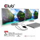 CLUB3D USB3.2 Gen1 Type A to DisplayPort™1.2 Dual Monitor 4K60Hz Video Splitter 8