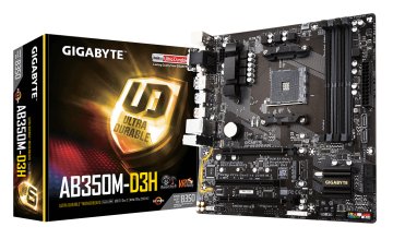 GIGABYTE GA-AB350M-D3H scheda madre AMD B350 Socket AM4 micro ATX