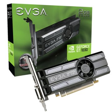 EVGA 02G-P4-6333-KR scheda video NVIDIA GeForce GT 1030 2 GB GDDR5