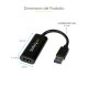 StarTech.com Adattatore da USB 3.0 a HDMI - 1080p (1920x1200) - Sottile/Compatto convertitore video da USB Type-A a HDMI per monitor - Nero - Solo Windows 9