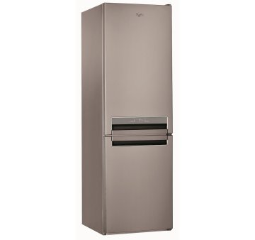 Whirlpool BSNF 8533 OX frigorifero con congelatore Libera installazione 316 L Acciaio inox