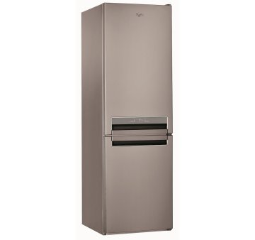 Whirlpool BSNF 8533 OX frigorifero con congelatore Libera installazione 316 L Stainless steel