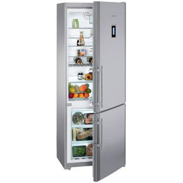 Liebherr CNPESF5156 frigorifero con congelatore Libera installazione 453 L Argento, Acciaio inox