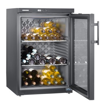 Liebherr WKb 1802-20 Cantinetta termoelettrica Libera installazione Acciaio inox 66 bottiglia/bottiglie
