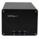 StarTech.com BOX Esterno a doppio alloggiamento Disco rigido da 2,5