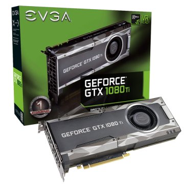 EVGA 11G-P4-5390-KR scheda video NVIDIA GeForce GTX 1080 TI 11 GB GDDR5