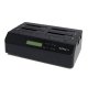 StarTech.com Docking Station per Hard Disk a 4 Slot - Duplicatore ed Eraser USB 3.0/eSATA per SSD/HDD SATA - Dock Standalone 1:3 per Hard Drive con funzione Clone - Carica dall'Alto, non necessita di  2