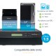 StarTech.com Docking Station per Hard Disk a 4 Slot - Duplicatore ed Eraser USB 3.0/eSATA per SSD/HDD SATA - Dock Standalone 1:3 per Hard Drive con funzione Clone - Carica dall'Alto, non necessita di  9