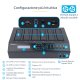 StarTech.com Dock Duplicatore Disco Rigido HDD USB 3.0 / eSATA a 6 Bay - HDD/ SSD 1:5 Cloner / Eraser 9
