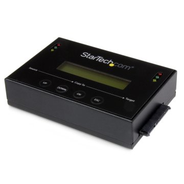 StarTech.com Docking Station per Hard Disk 1:1 - Duplicatore con Gestore di immagini disco per Backup e Ripristino, Archivia Immagini Diverse su Hard Drive SATA 2.5/3.5" - Clona HDD/SSD senza PC