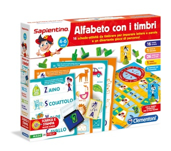 Clementoni Alfabeto con i Timbri