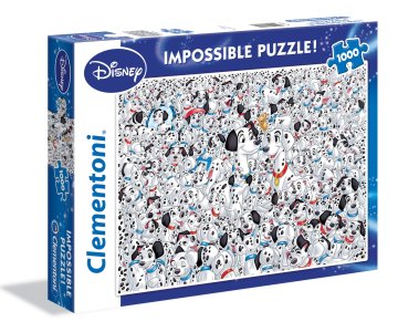Clementoni 39358 Puzzle 1000 pz Cartoni