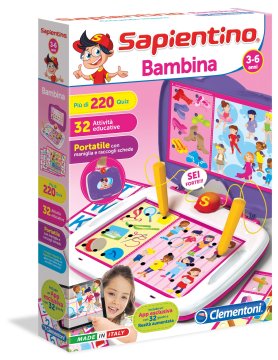 Clementoni Sapientino Bambina Gioco da tavolo Apprendimento