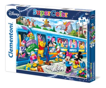 Clementoni 27884 Puzzle 104 pz Cartoni