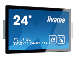iiyama ProLite TF2415MC-B1 Monitor PC 60,5 cm (23.8") 1920 x 1080 Pixel LED Touch screen Nero