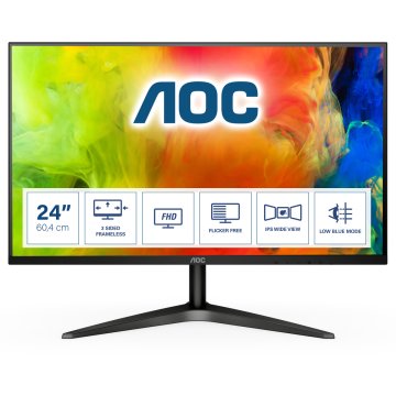 AOC B1 24B1XH Monitor PC 61 cm (24") 1920 x 1080 Pixel Full HD LED Nero