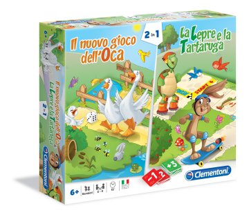 Clementoni Gioco oca e lepre-tartaruga