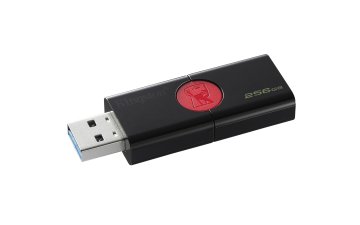Kingston Technology DataTraveler 106 unità flash USB 256 GB USB tipo A 3.2 Gen 1 (3.1 Gen 1) Nero, Rosso