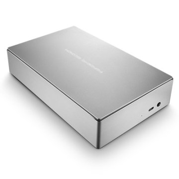 LaCie Porsche Design Desktop Drive disco rigido esterno 4 TB Argento