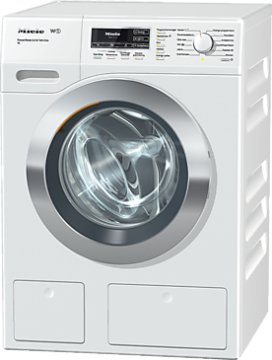 Miele WKR771 WPS PWash 2.0 & TDos XL lavatrice Caricamento frontale 9 kg 1600 Giri/min Bianco