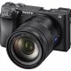 Sony Alpha 6300L, fotocamera mirrorless con obiettivo 16-50 mm, attacco E, sensore APS-C, 24.2 MP 6