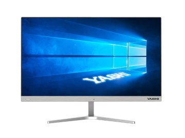 YASHI Pioneer Intel® Core™ i5 i5-7400 61 cm (24") 1920 x 1080 Pixel PC All-in-one 4 GB DDR4-SDRAM 240 GB SSD Windows 10 Pro Wi-Fi 4 (802.11n) Nero, Argento
