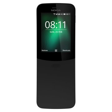 TIM Nokia 8110 4G 6,22 cm (2.45") Doppia SIM KaiOS Micro-USB 0,5 GB 1500 mAh Nero