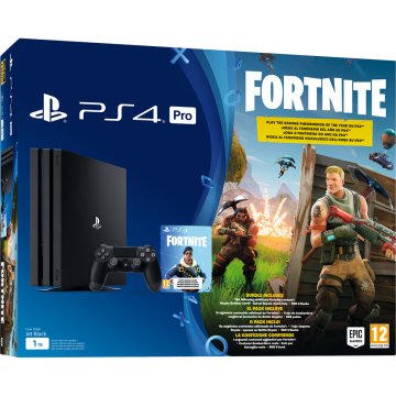 Sony PS4 Pro 1TB + Fortnite Wi-Fi Nero