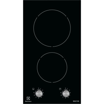 Electrolux EHH3920BVK piano cottura Nero Da incasso Piano cottura a induzione 2 Fornello(i)