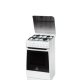 Indesit KN1G11S(W)/I cucina Elettrico Gas Nero, Bianco 2